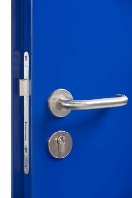 Mortice lock with stainless steel lever handles